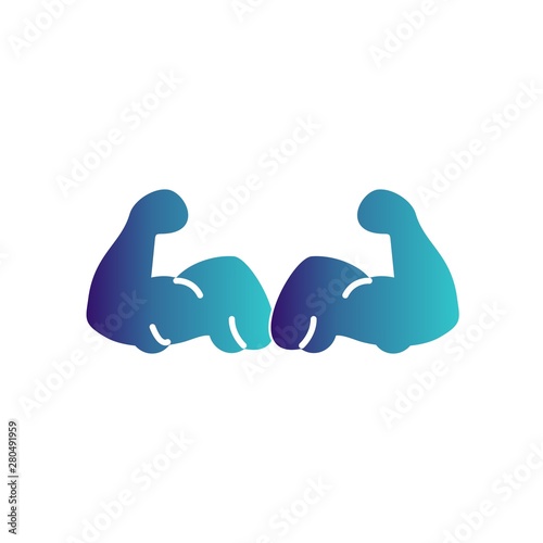 Body builder icon for your project