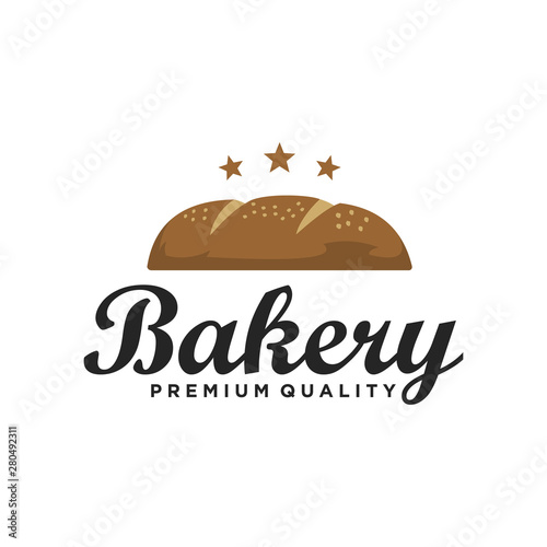 Bakery / bread simple logo design