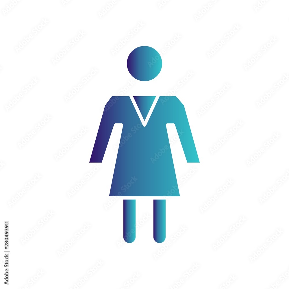 woman icon for your project woman icon for your project