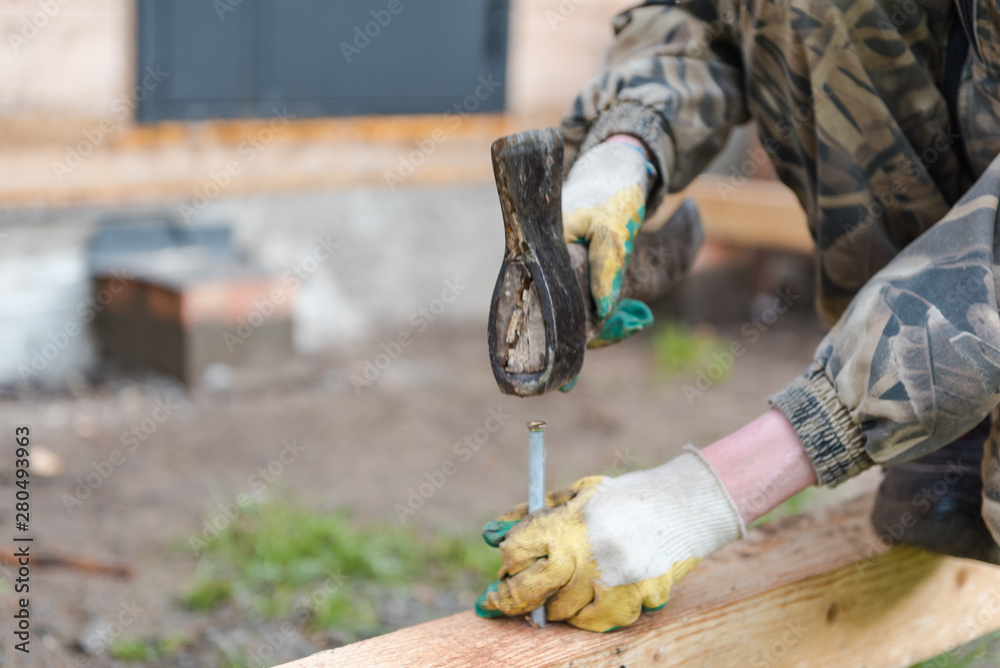 tighten anchor bolts. installation of anchor bolts in the base