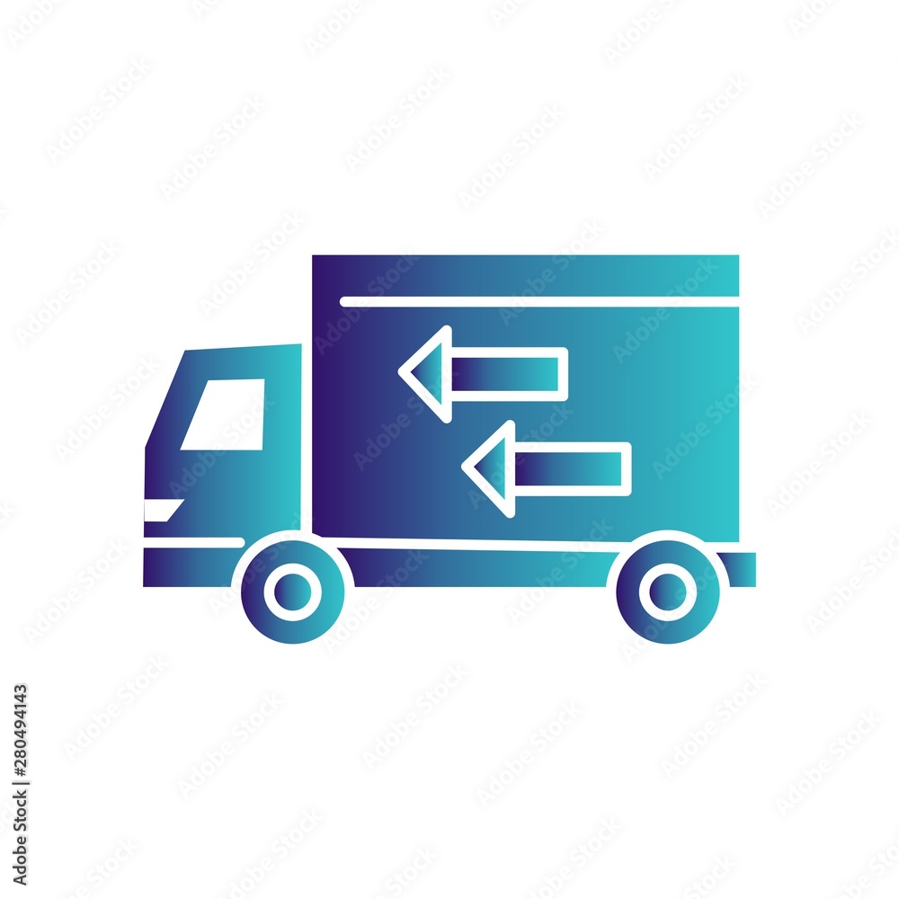 Delivery Truck icon for your project Delivery Truck icon for your project