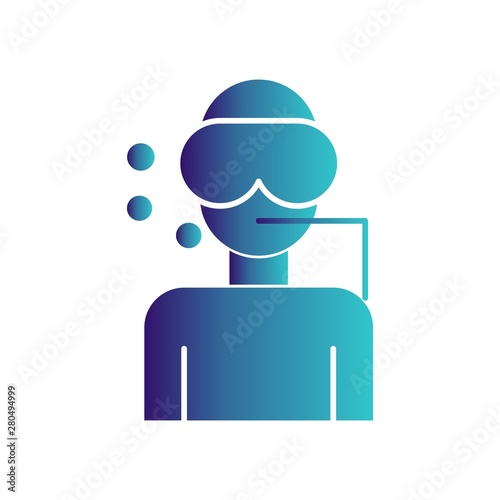 Scuba Diver icon for your project