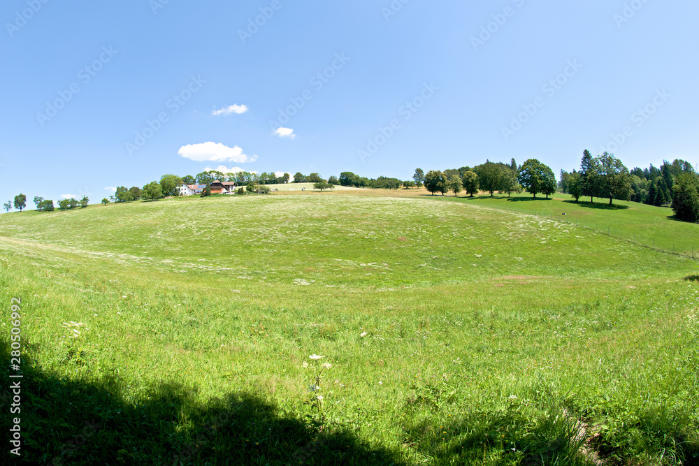 Landscape shot near Gramastetten in Upper Austria Landscape shot near Gramastetten in Upper Austria