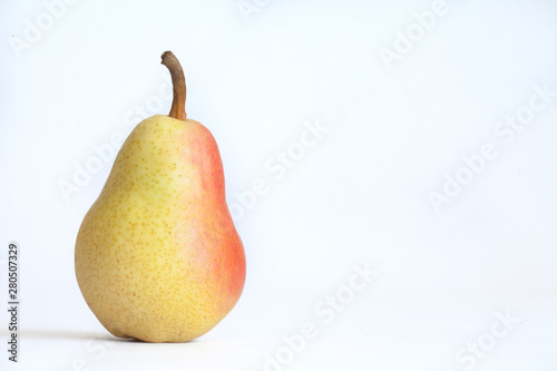 pear on white background