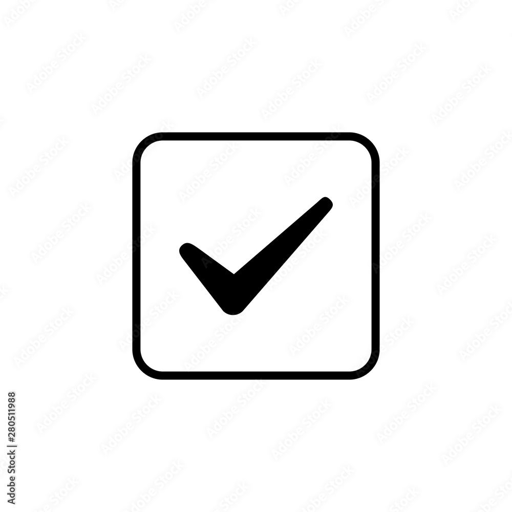 check icon vector. check mark icon. check list button icon check icon vector. check mark icon. check list button icon