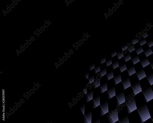 black and purple abstract background for desktop wallpaper or website design, template with copy space for text.- Illustration.