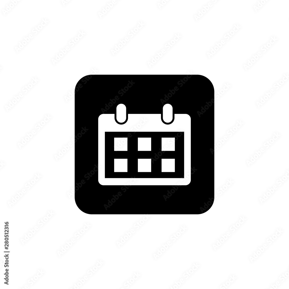 calendar icon vector. Calender symbol calendar icon vector. Calender symbol
