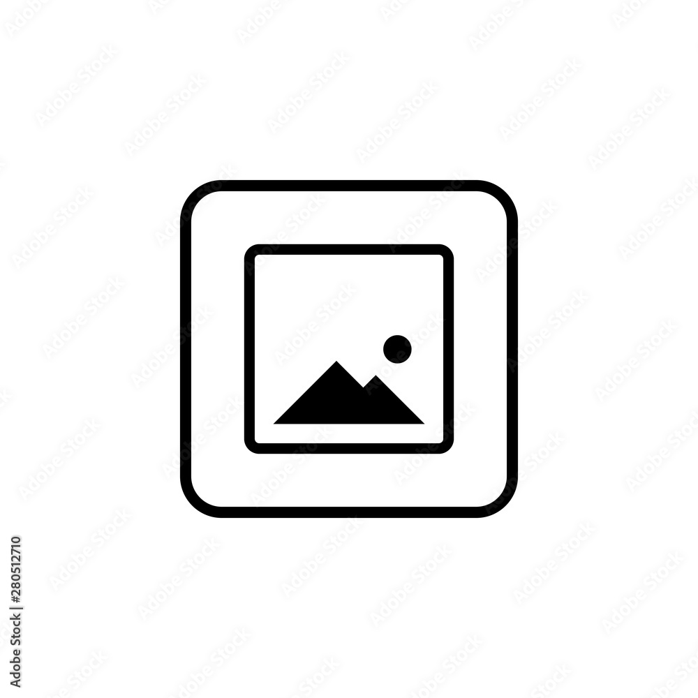 Picture icon vector. photo gallery icon vector Picture icon vector. photo gallery icon vector
