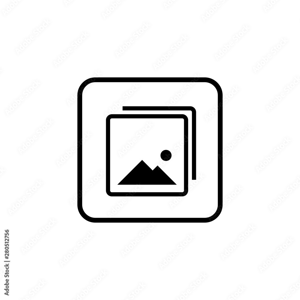 Picture icon vector. photo gallery icon vector Picture icon vector. photo gallery icon vector