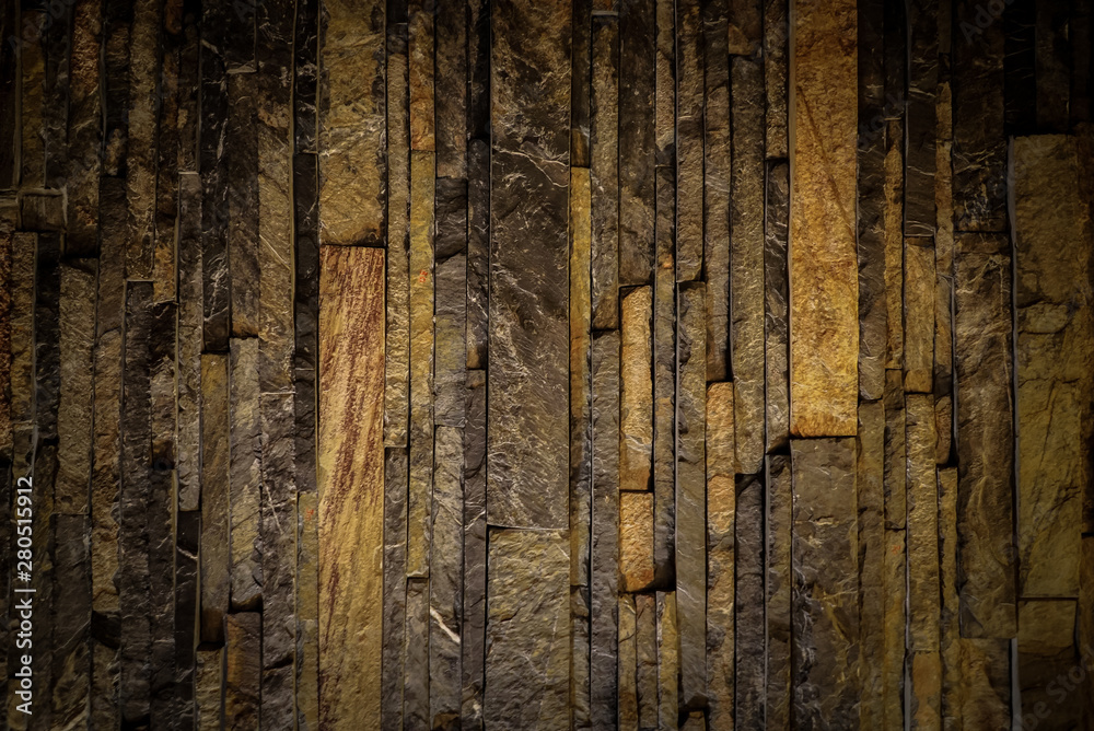 Obraz premium Dark old wooden background.