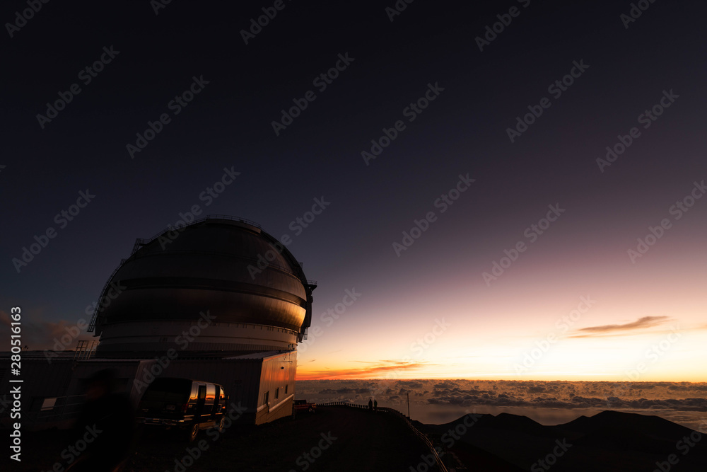 Astronomical observation Hawaii