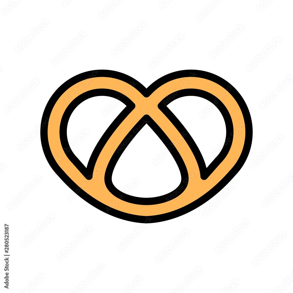 bakery editable outline icon of sweet meal in filled design. bakery editable outline icon of sweet meal in filled design.
