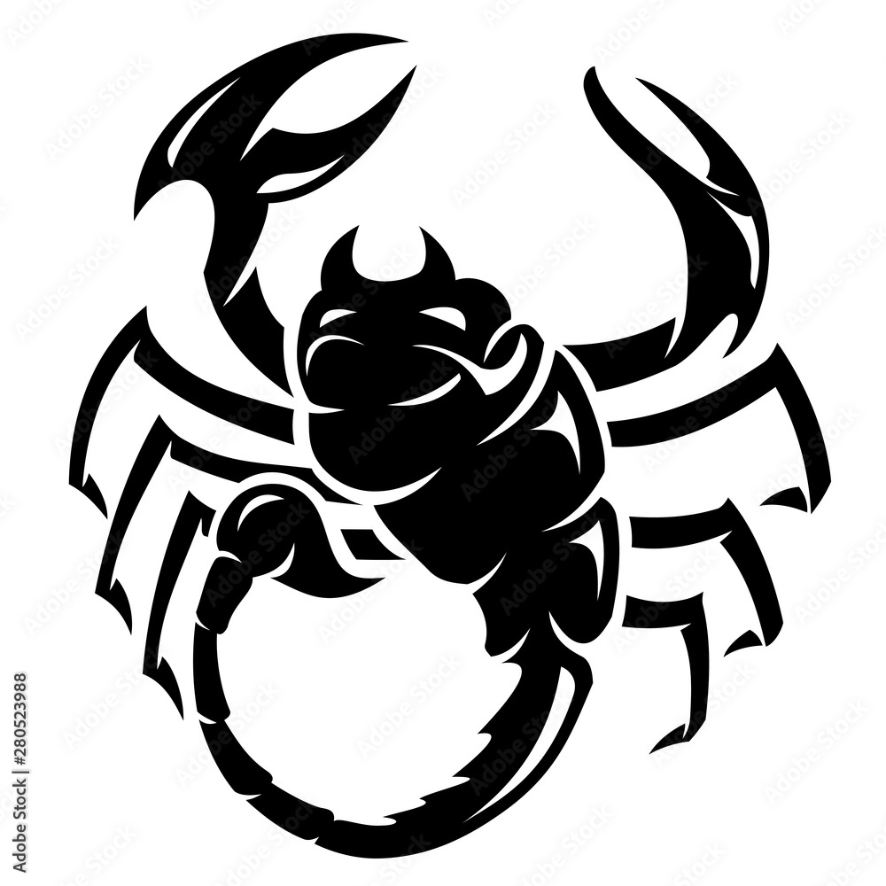 Black Scorpion Symbol Black Scorpion Symbol