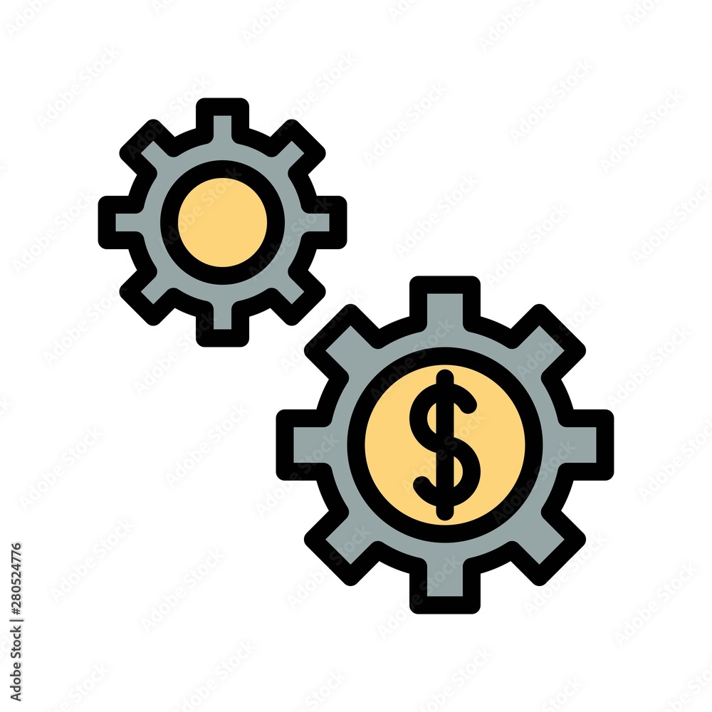bitcoin dollars flat icon editable outline in financial market bitcoin dollars flat icon editable outline in financial market