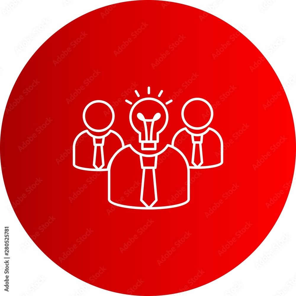 Creative team icon for your project Creative team icon for your project