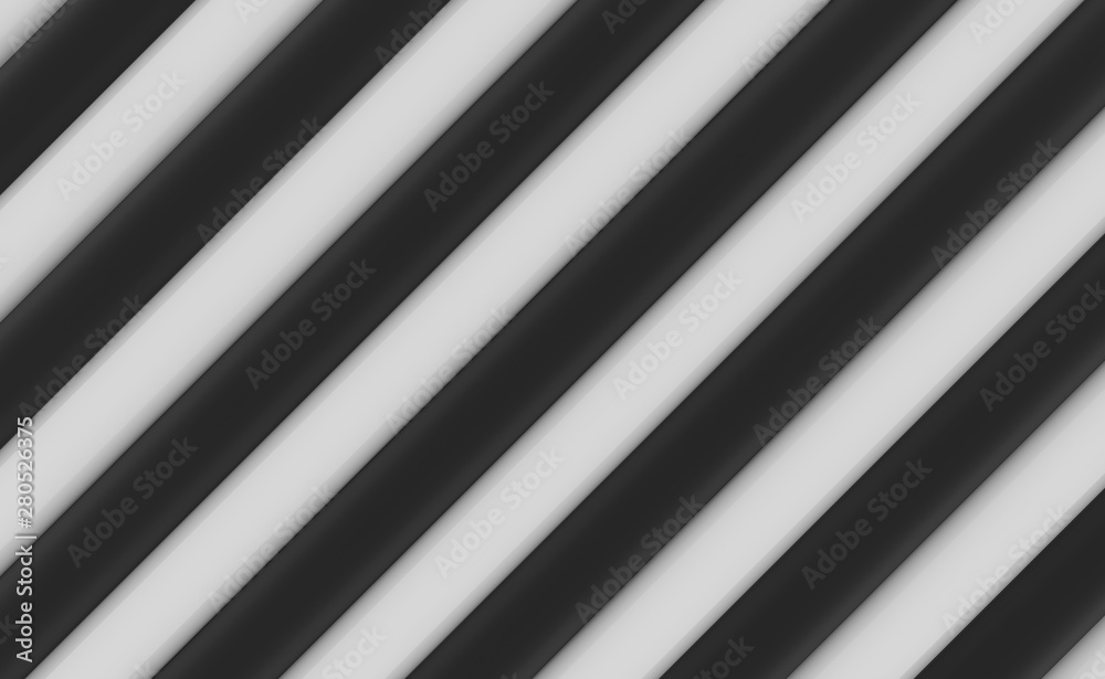 Fototapeta premium Tubes PVC pipes background illustration 3D rendering