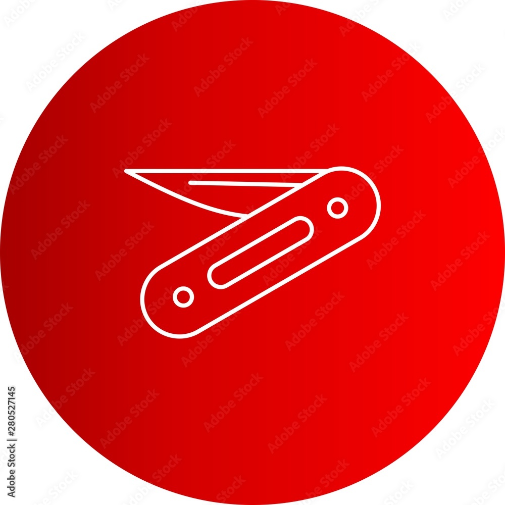 Penknife icon for your project Penknife icon for your project