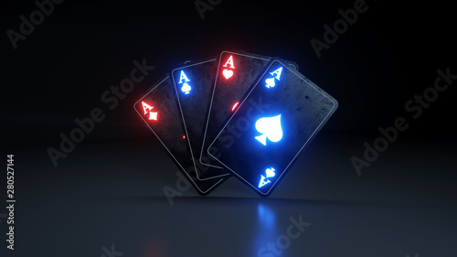 Casino Gambling Cards Conce...