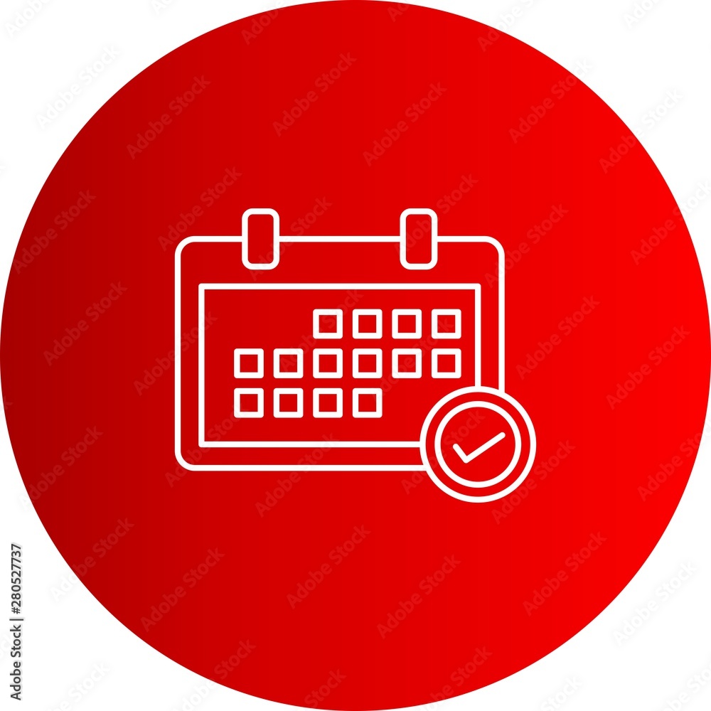 Chek Calender icon for your project Chek Calender icon for your project