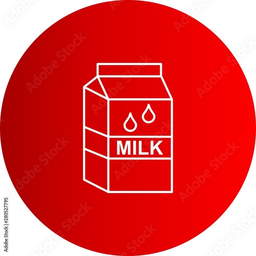 Milk Pack icon for your project