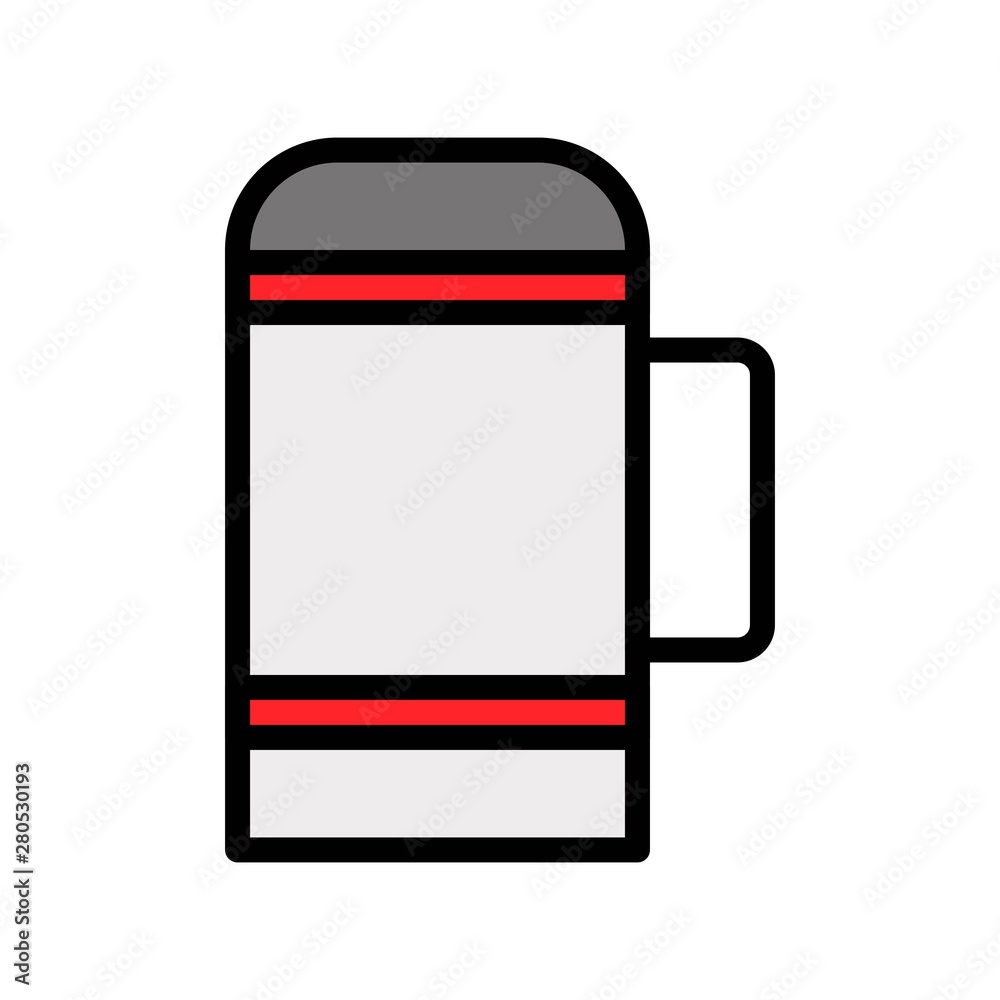 editable stroke icon of hot tea coffee mug in filled design. editable stroke icon of hot tea coffee mug in filled design.
