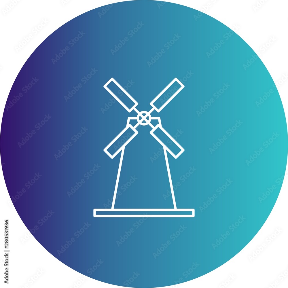 Windmill icon for your project Windmill icon for your project