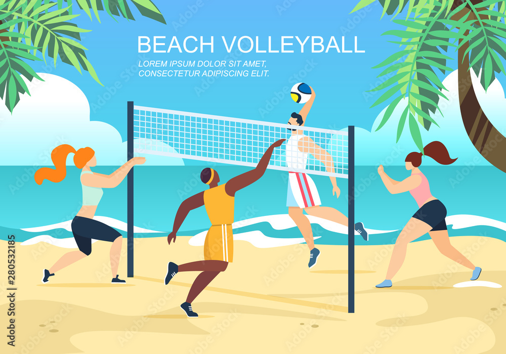 Beach Volleyball, Multiracial Teams Competition