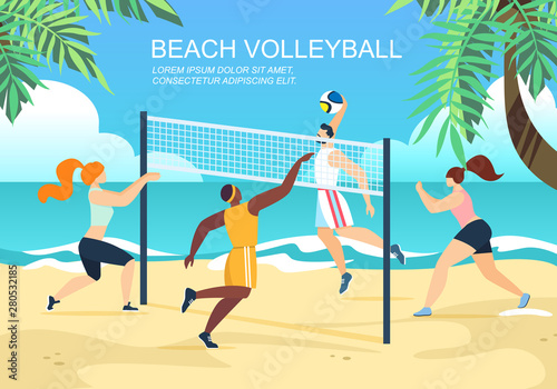 Beach Volleyball, Multiracial Teams Competition