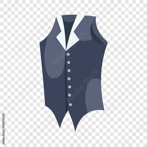 Waistcoat icon. Cartoon illustration of waistcoat vector icon for web