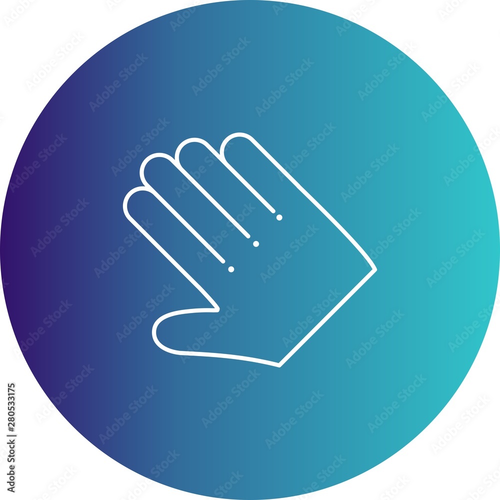 Obraz premium Hand icon for your project
