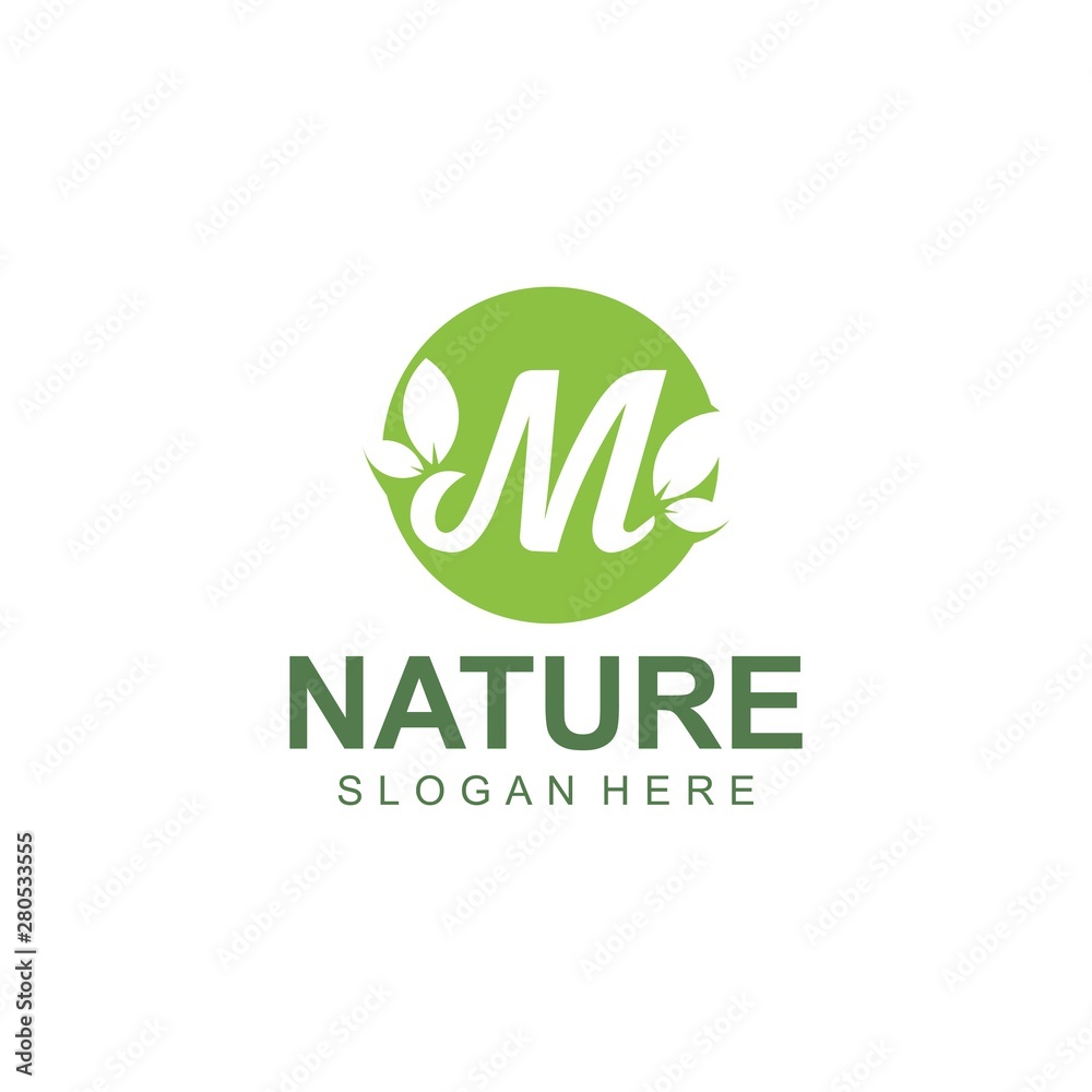 Logos of green leaf ecology nature element vector Logos of green leaf ecology nature element vector