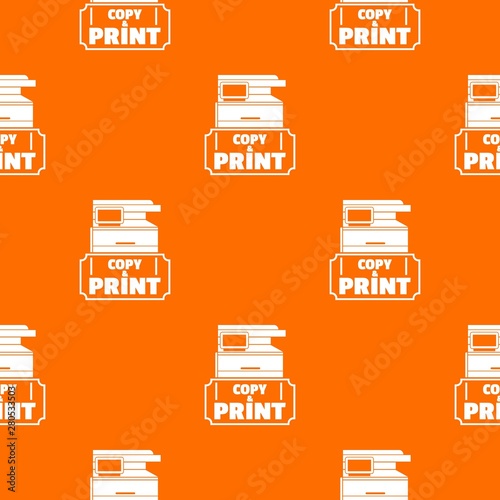 Copy and print pattern vector orange for any web design best photo