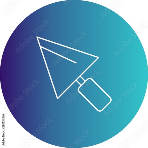 Trowel icon for your project