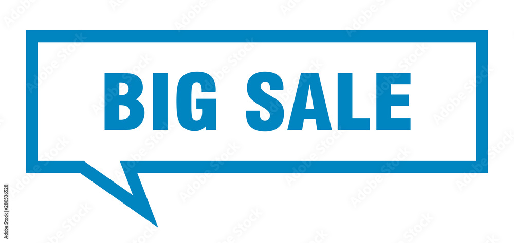 big sale sign. big sale square speech bubble. big sale big sale sign. big sale square speech bubble. big sale