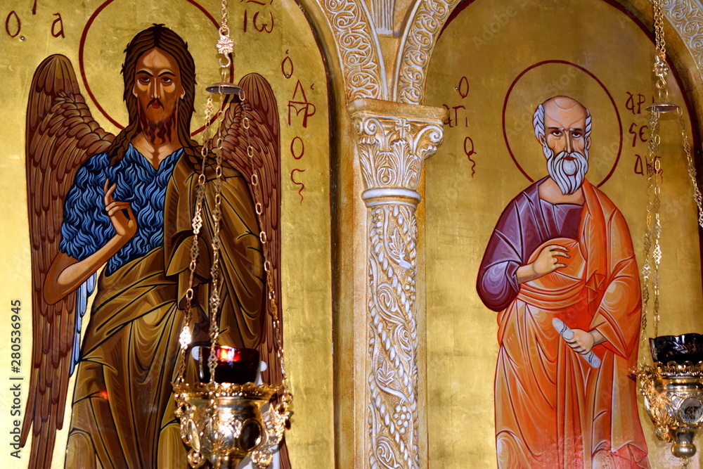 Obraz premium icon from a Greek church