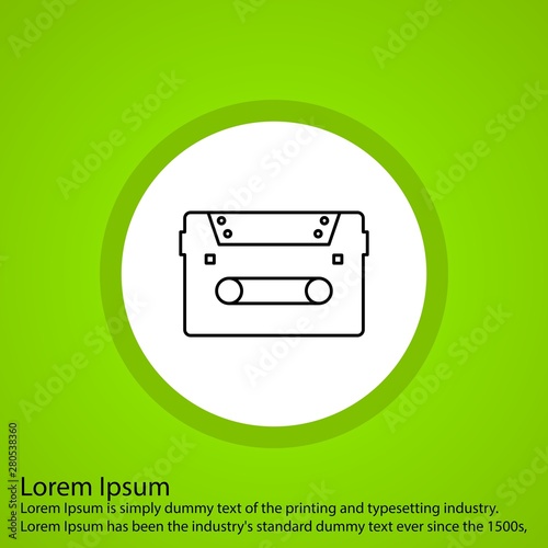 Audio Tape icon for your project