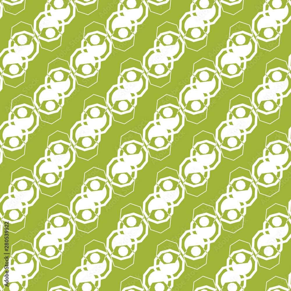 Geometric seamless pattern. Circles