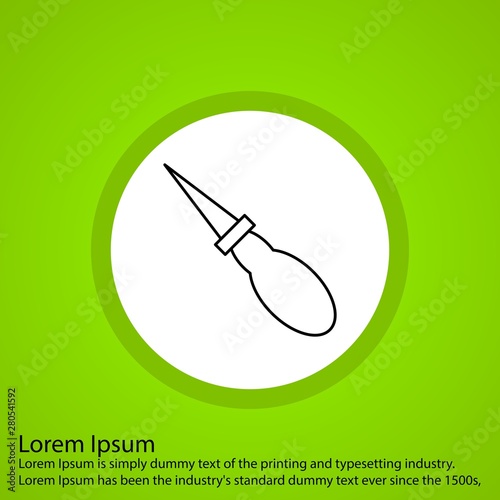 Bradawl icon for your project