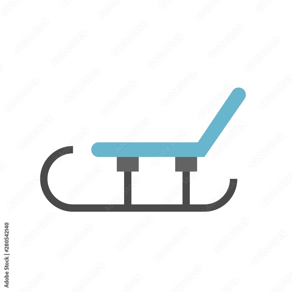 relaxing sun bath chair pooling winter flat design icon. relaxing sun bath chair pooling winter flat design icon.