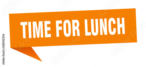 time for lunch