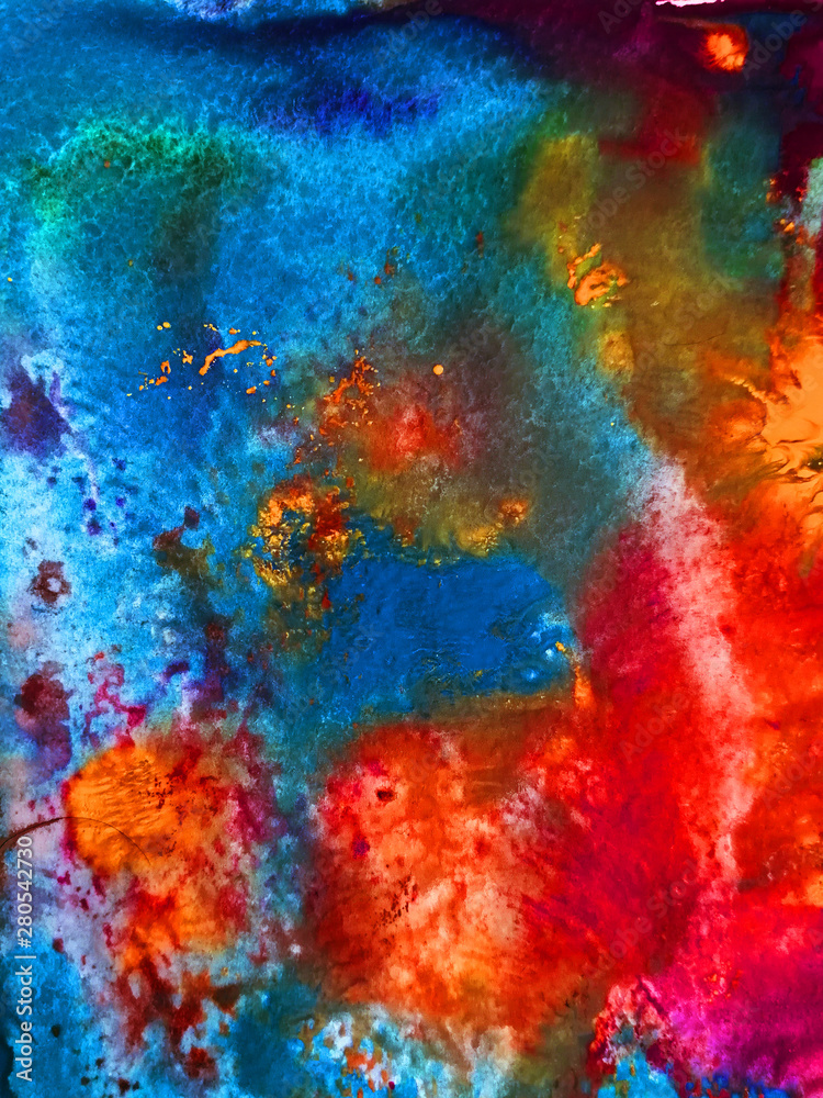 Abstract background, hand-painted texture, watercolor painting, drops of paint, paint smears. Design for backgrounds, wallpapers, covers and packaging.Banner for text, grunge element for decoration. Abstract background, hand-painted texture, watercolor painting, drops of paint, paint smears. Design for backgrounds, wallpapers, covers and packaging.Banner for text, grunge element for decoration.