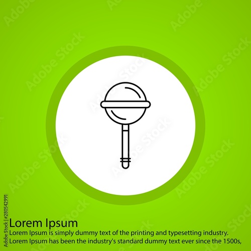 Lollypop icon for your project