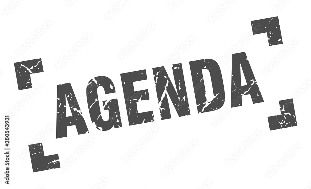 agenda stamp. agenda square grunge sign. agenda agenda stamp. agenda square grunge sign. agenda