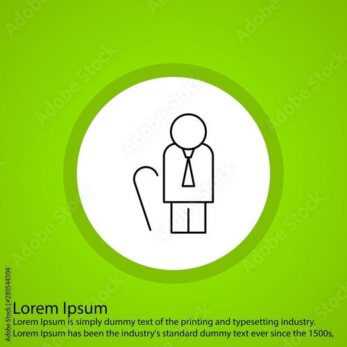 Retirement icon for your project