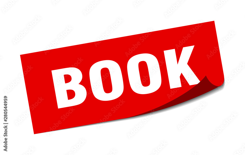 book sticker. book square isolated sign. book book sticker. book square isolated sign. book