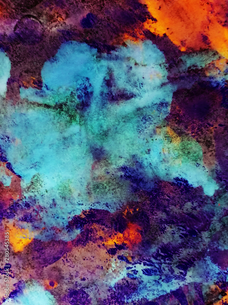 Abstract background, hand-painted texture, watercolor painting, drops of paint, paint smears. Design for backgrounds, wallpapers, covers and packaging.Banner for text, grunge element for decoration. Abstract background, hand-painted texture, watercolor painting, drops of paint, paint smears. Design for backgrounds, wallpapers, covers and packaging.Banner for text, grunge element for decoration.