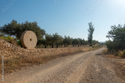 The august road between Sant mateu and Tortosa photo