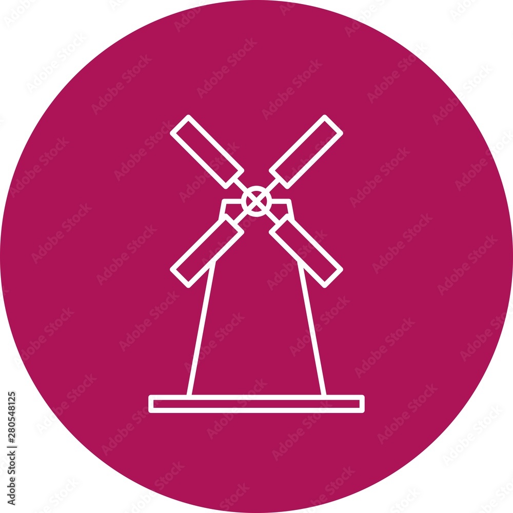 Windmill icon for your project Windmill icon for your project