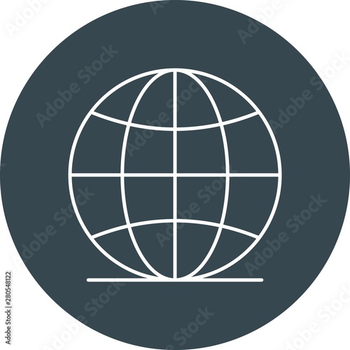 Globe icon for your project