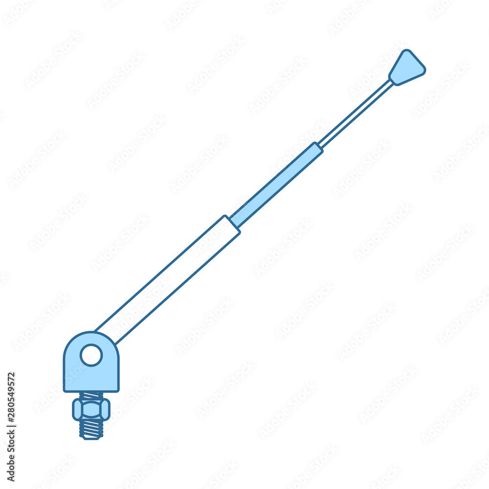 Fototapeta premium Radio Antenna Component Icon
